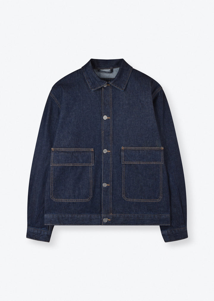 Giacca di Jeans con Tasche Loziena - 1